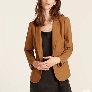 J.Crew Parke Camel color Wool blend blazer size 10 NWT